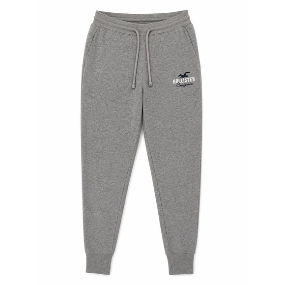 Hollister Pants - Hollister‎ High Rise Jogger Sweatpants Gray Drawstring Pockets Lounge S Gym